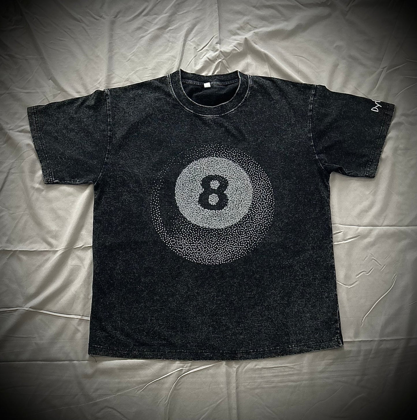 Dyfynt 8 Ball Acid Washed Tee