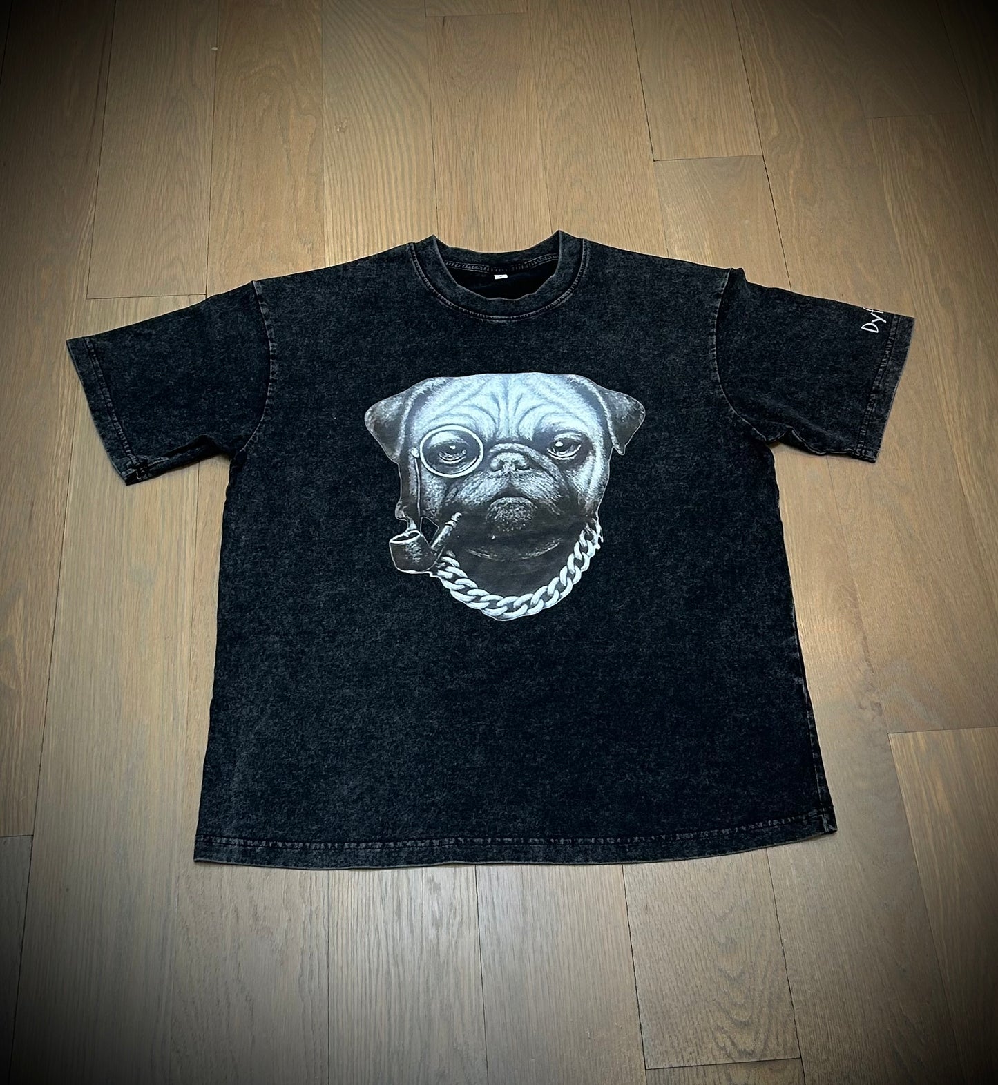 Dyfynt Pug Acid Washed Tee